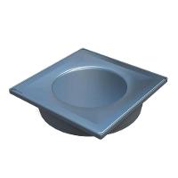 Ralo Linear 15x15cm Elleve Touch Inox Escovado 9570 - 1