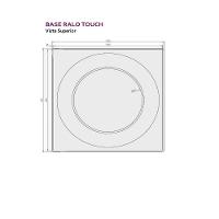 Ralo Linear 15x15cm Elleve Touch Inox Escovado 9570 - 3