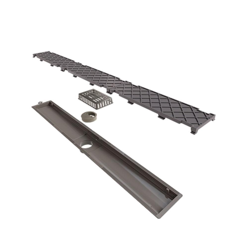 Ralo Linear 75cm Novii Pvc Seco Saida Central Oculto 8881 - 1