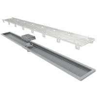 Ralo Linear Royal 80cm Calha Polipropileno Tampa Oculta 131 - 1