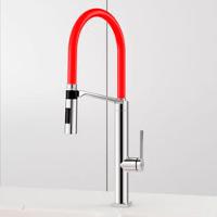 Torneira Cozinha Docol Mesa Bica Alta Doc Vermelha 738979 - 2