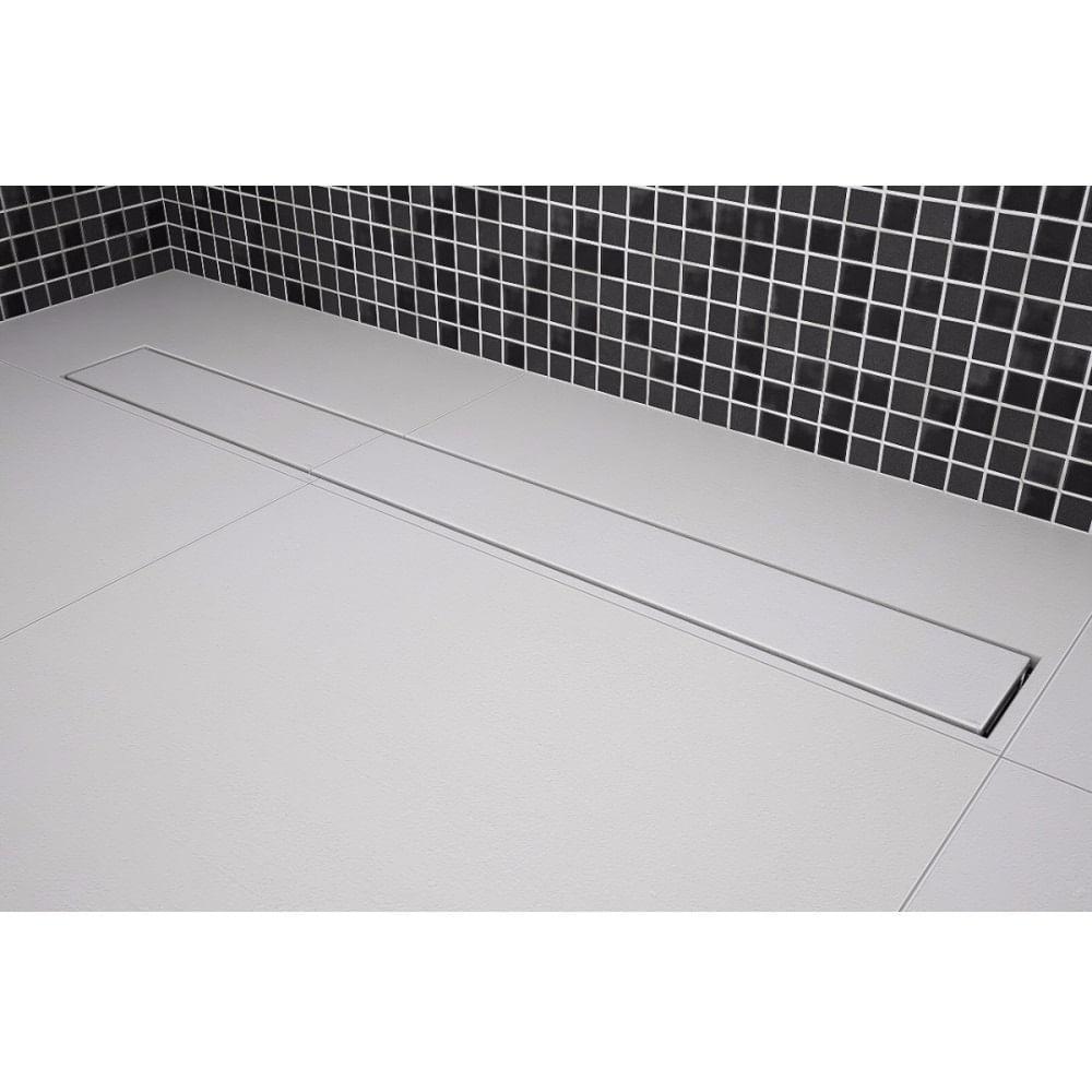 Ralo Linear Tigre Invisivel 50cm Branco - 2