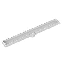 Ralo Linear Tigre Invisivel 50cm Branco - 1