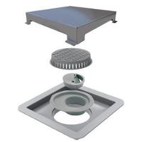 Ralo Linear Square Line Base Pvc Tampa Aço Inox  Cod. 210 - 2