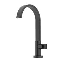 Torneira Lavatorio B Alta Celite Flow Preto Matte B5012f3r0b - 2