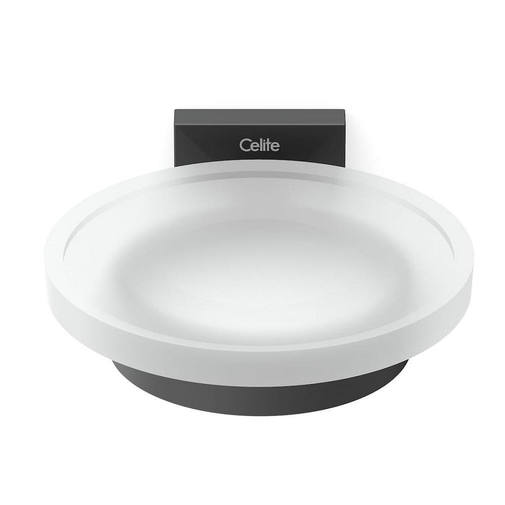 Saboneteira Banheiro Celite New Elite Preto Matte B5010e80r0 - 2