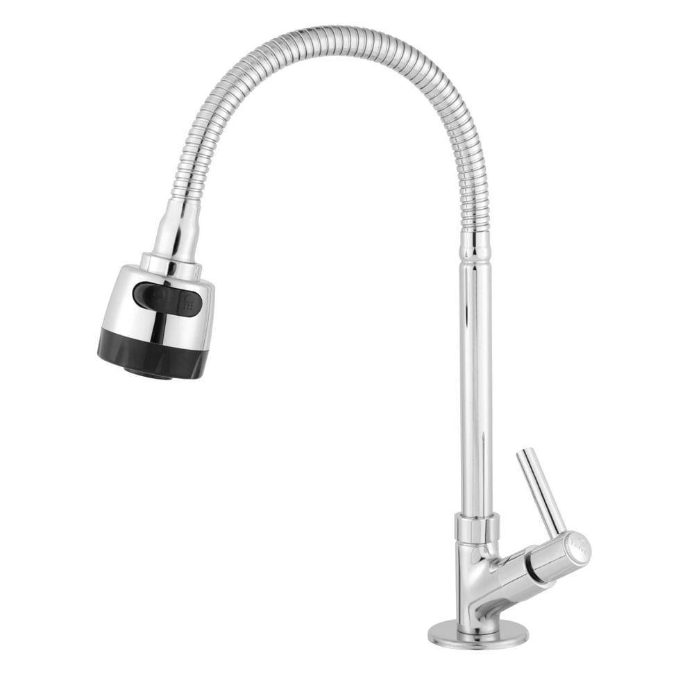 Torneira Cozinha Gourmet Slim 1/4 Volta Inovatte 02026068 - 1