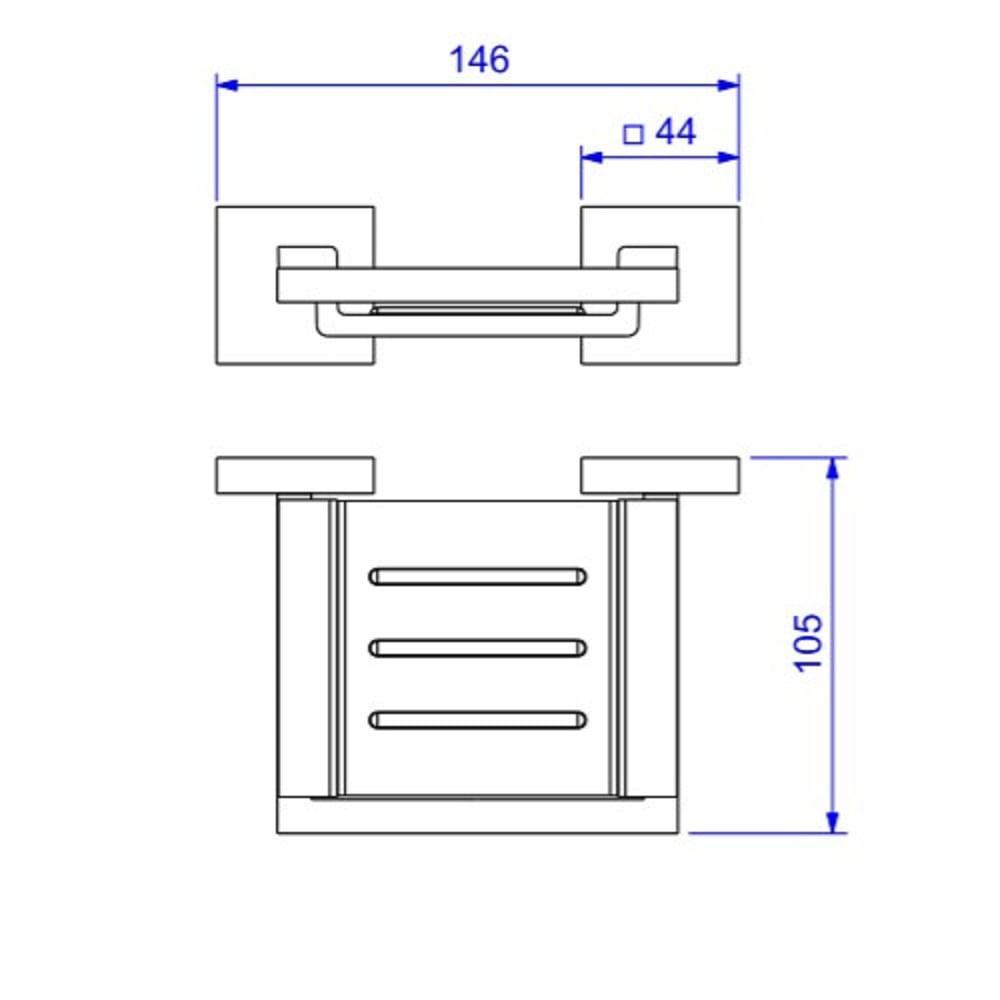 Saboneteira Resina Deca Clean Cromado 2010.c.cln - 3