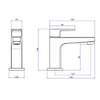 Torneira Lavatorio Deca Level Mesa Bica Baixa Cr 1197.c26 - 3