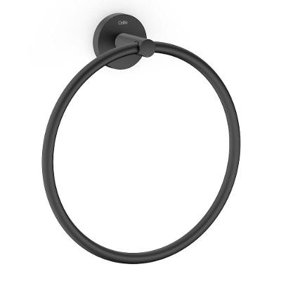 Toalheiro Rosto Celite Anel New City Preto Matte B5008e70r0