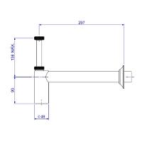 Sifão Lavatório Deca 1x1.1/2 Red Gold 1680.GL.100.112.RD - 2