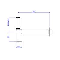 Sifao Para Lavatorio Deca Cromado 1 X 1 1/2 1680.c.100.112 - 2