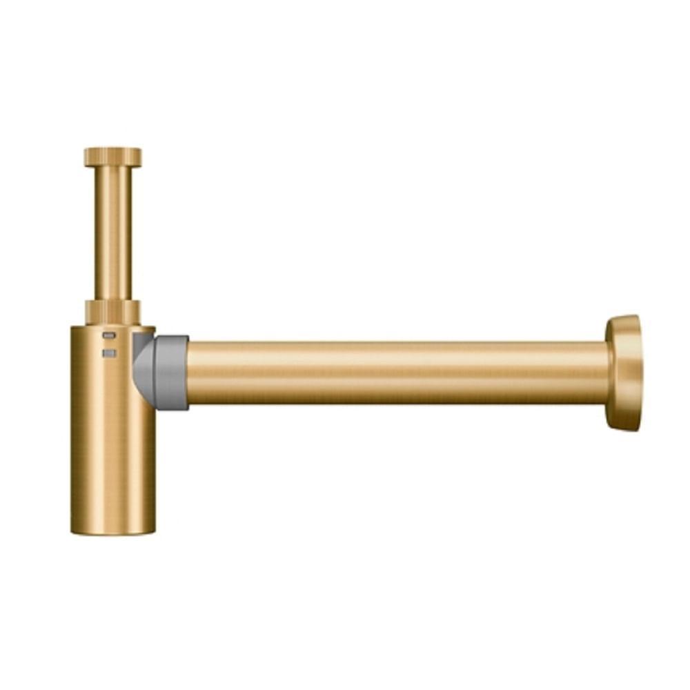 Sifão Lavatorio Docol Top Ouro Escovado 00322672 - 1