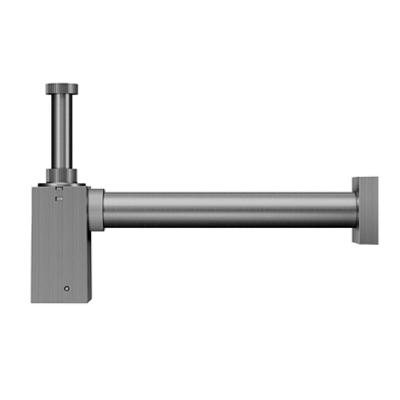 Sifão Lavatorio Docol Square Grafite Escovado 00636070