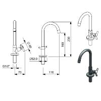 Torneira Lavatorio De Mesa Celite One Bica Alta B5001ckcr3 - 2