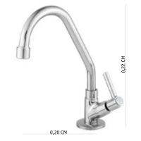 Torneira Cozinha Inovatte B. Alta 1/4 Volta Cromada 025769 - 3