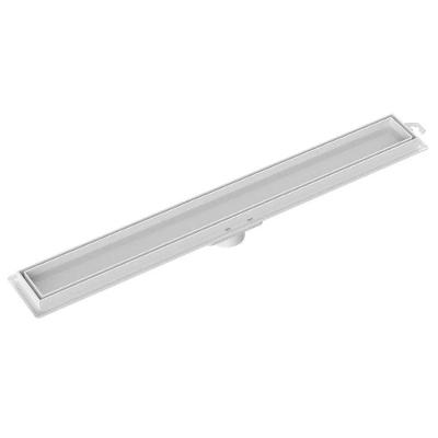 Ralo Linear Tigre Invisivel 70 cm Branco