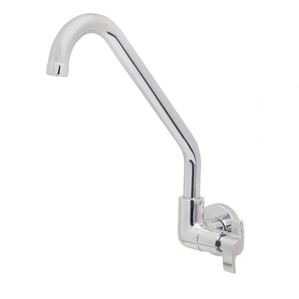Torneira Cozinha Parede Perflex Unica Bica Movel 10748610 - 1