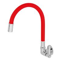 Torneira Cozinha Giratoria Bica Alta Inovatte Red 025762 - 1