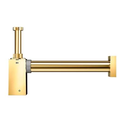 Sifão Lavatorio 7/8, 1.1/2 Docol Square Ouro Polido 00636043