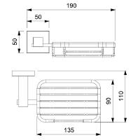 Saboneteira Incepa Neo Cromado B8002i2cr0 - 2