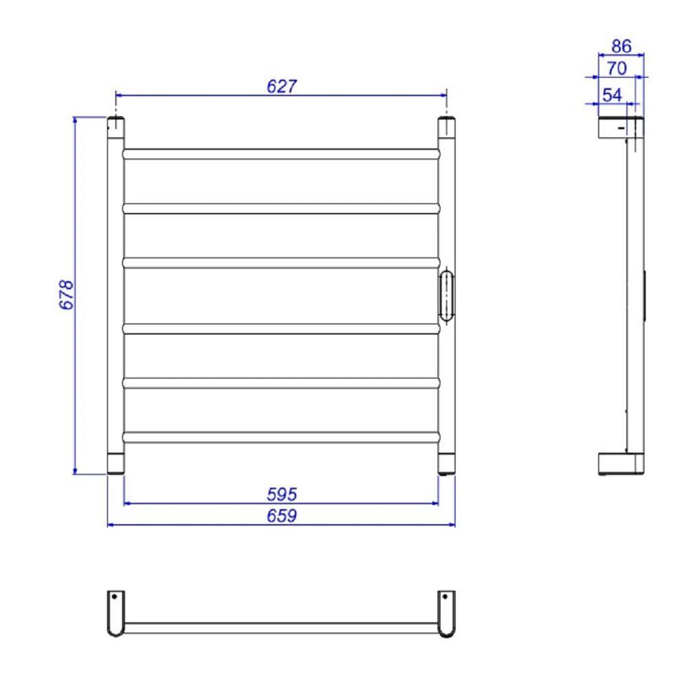 Toalheiro Térmico 127v Deca You Cromado 2044.c110d.aqc - 2
