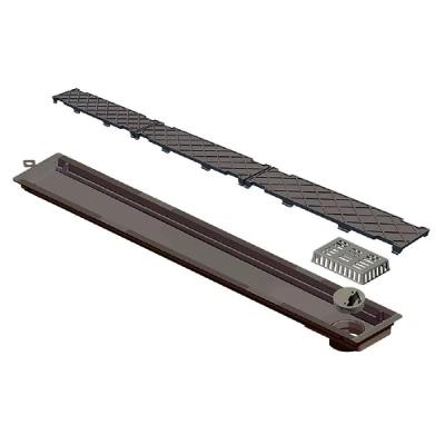 Ralo Linear 75cm Novii Pvc Seco Acabamento Oculto 6087