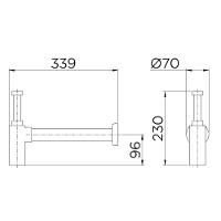 Sifão Para Lavatorio Docol Top Onix 003226ce - 2