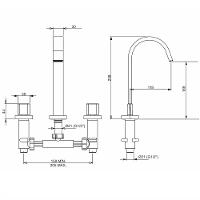 Torneira Misturador Lavatorio De Mesa Perflex Dom 10743910 - 2