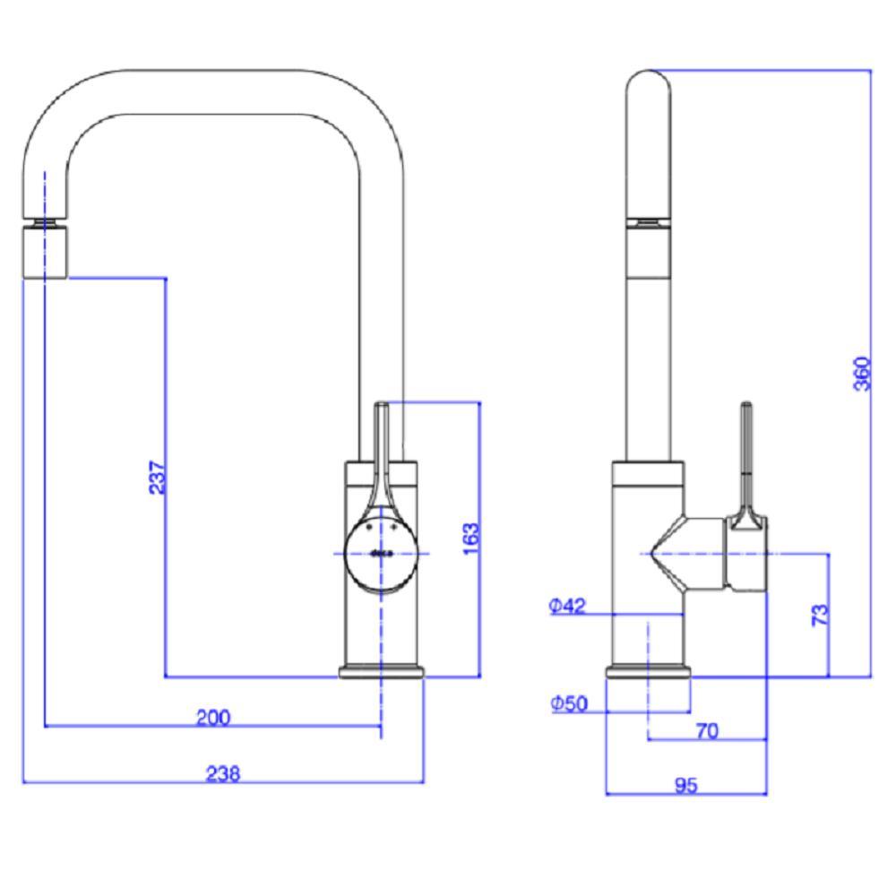 Torneira Misturador Cozinha Deca Start Mesa Cromada 2264.c - 4