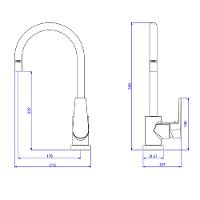 Torneira Misturador Cozinha Deca Mesa B Movel Level 2271.c26 - 2