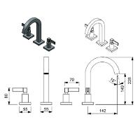Torneira Misturador Lavatorio Celite Elite Ba Cr B5000c8crb - 2