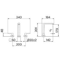 Torneira Misturador Banheiro Docol Stillo Grafite Esc 820470 - 2