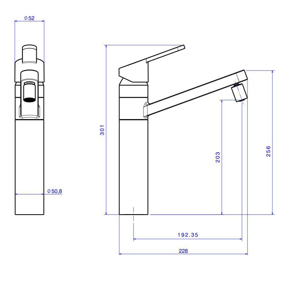 Torneira Misturador Cozinha Deca Flex Plus Mesa Cr 2250.c - 2