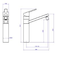 Torneira Misturador Cozinha Deca Flex Plus Mesa Cr 2250.c - 2
