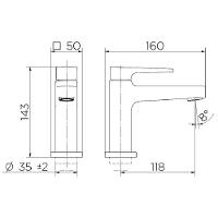 Torneira Mesa Lavatório Docol Lift Onix 008719ce - 2