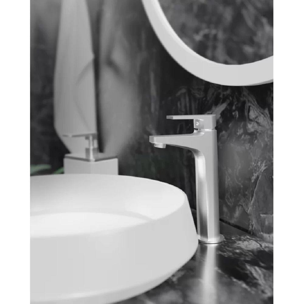 Torneira Misturador Deca Level Bica Alta Bl Mt 2885.bl26.mt - 3