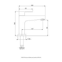 Torneira Lavatorio Perflex 1198c76 Led Mesa Cromado 10754210 - 2