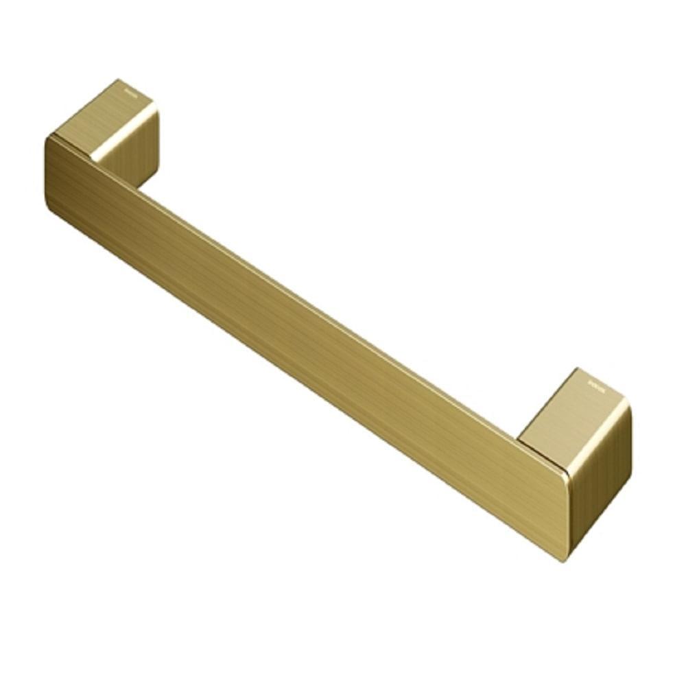 Porta Toalhas de Rosto 30cm Docol Flat Ouro Escovado 1013672 - 2