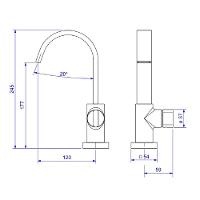 Torneira Lavatorio Mesa Bica Alta Deca Polo Gold 1198.gl33 - 3