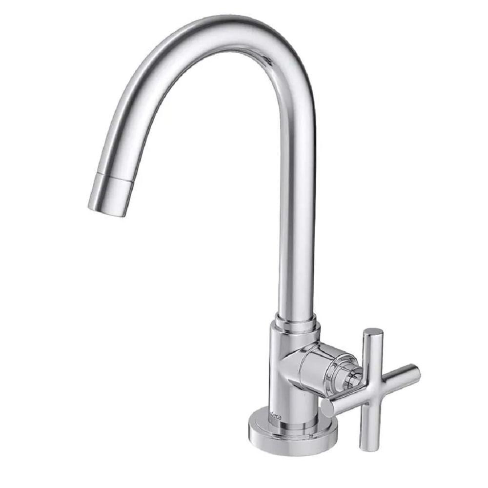 Torneira Lavatorio Alta Deca Duna Classica Cromado 1198.c64 - 2