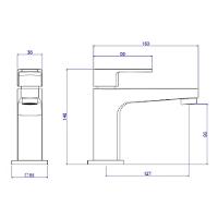 Torneira Lavatorio Deca Bica Baixa Black Matte 1197.bl26.mt - 4