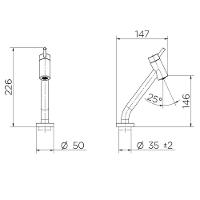 Torneira Lavatorio Bica Baixa Docol Nova Loggica Cr 1106406 - 2