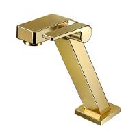 Torneira Lavatorio De Mesa Docol Stillo Ouro Polido 820243 - 1