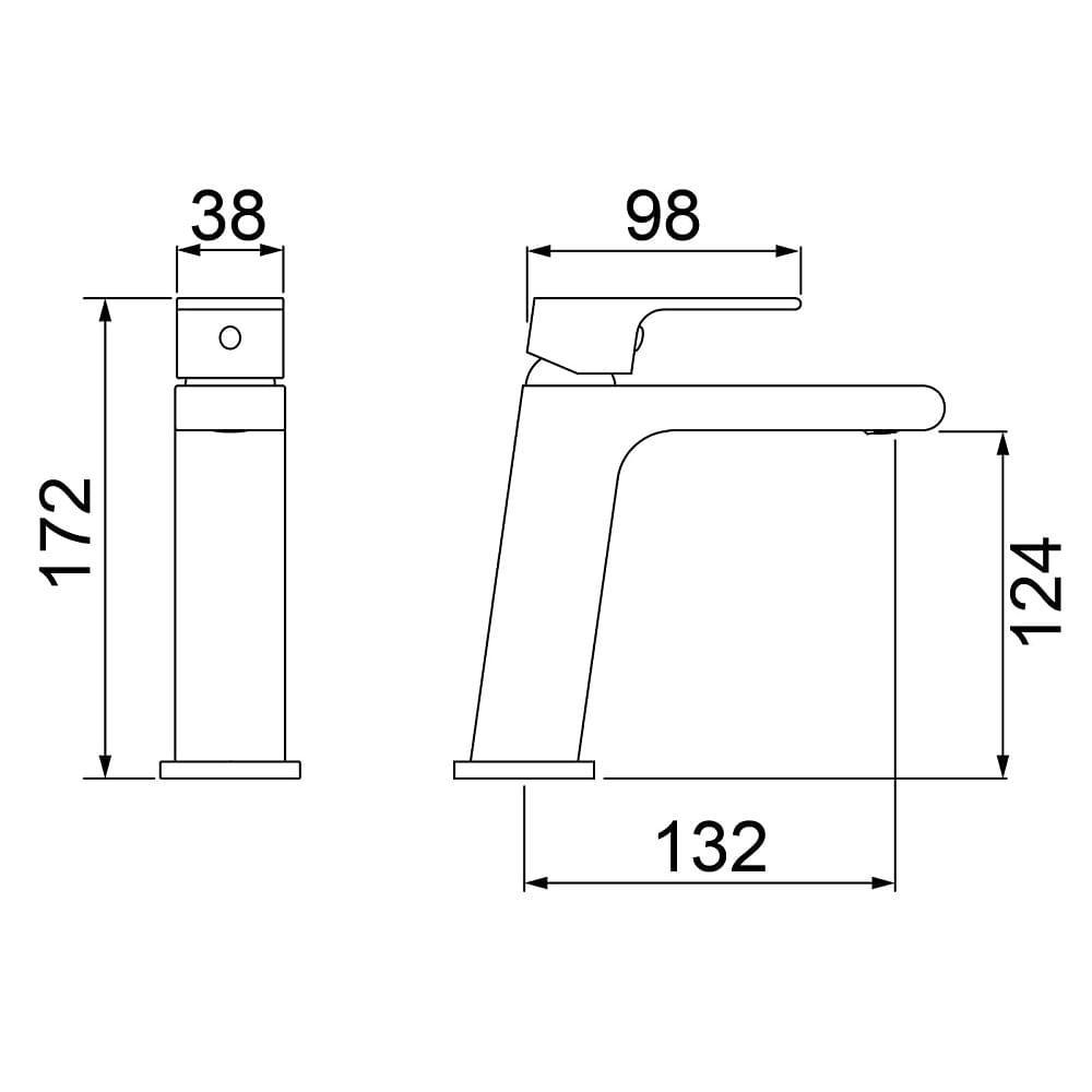 Torneira Misturador Lavatorio Lorenzetti 2875 C78 Cr 7048519 - 3