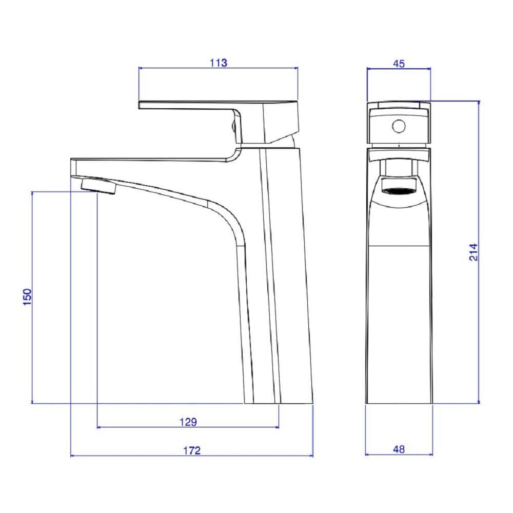 Torneira Misturador Lavatorio Mesa Deca Level 2880.gl26.rd - 6