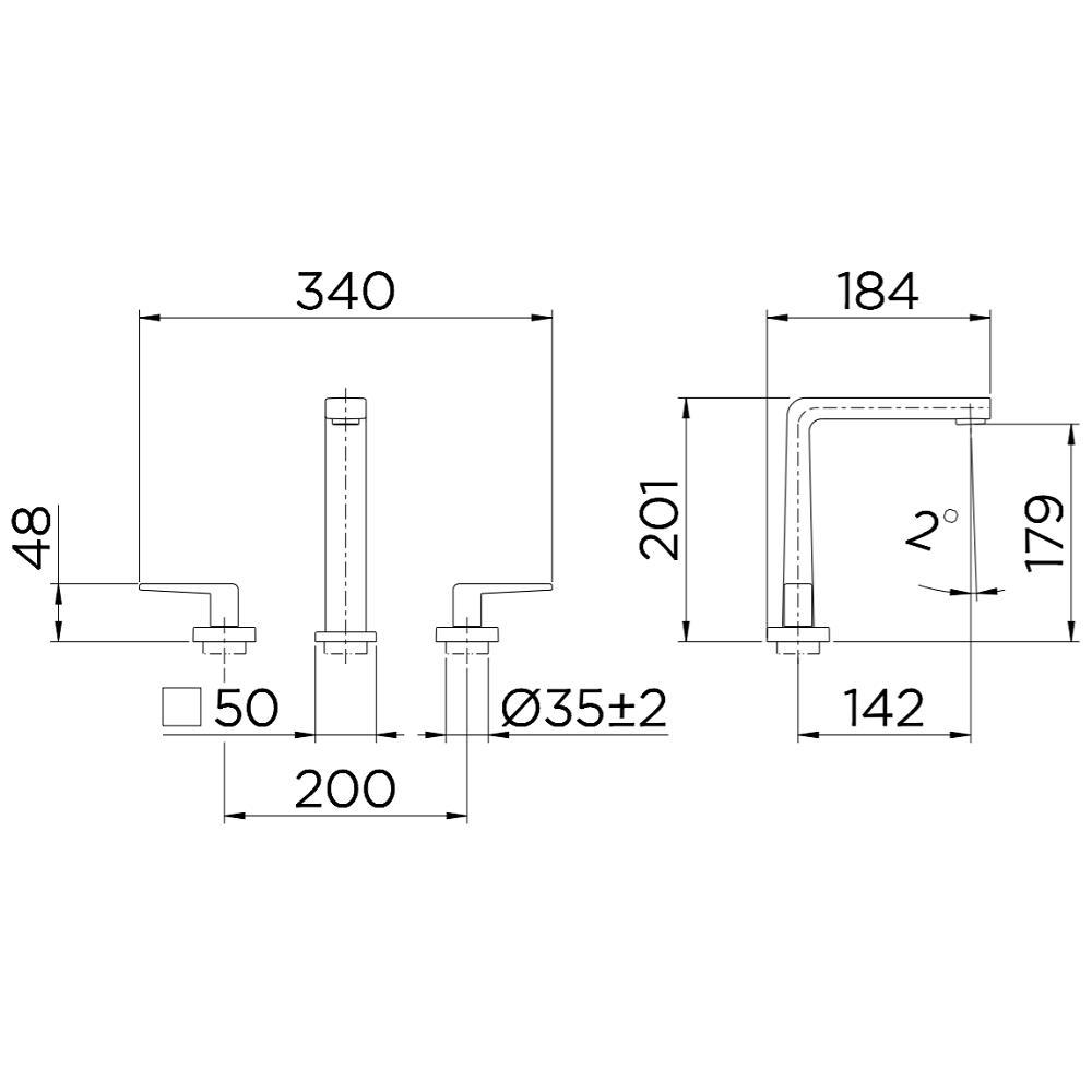 Torneira Misturador Lavatorio Docol Stillo Ouro Pol. 820443 - 2