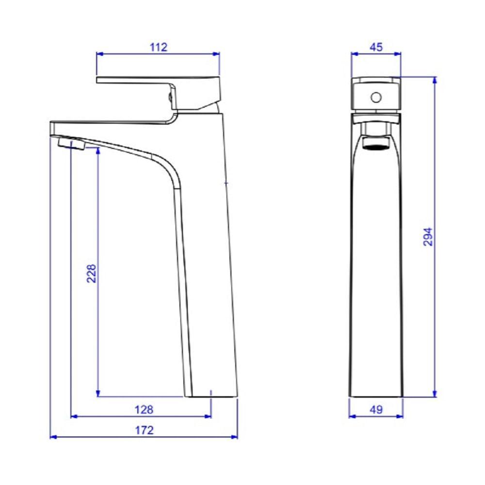 Torneira Misturador Lavatorio Deca Level Me B. Alta 2885.c26 - 3