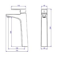 Torneira Misturador Lavatorio Deca Level Me B. Alta 2885.c26 - 3