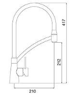 Torneira Monocomando Cozinha Lorenzetti Lorencheff 7048517 - 3